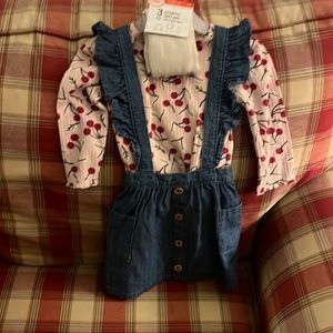 New 18 months 3 piece set so cute